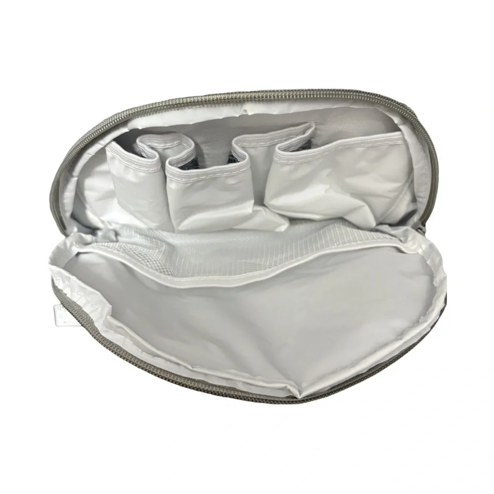 Baby Bottle Cooler Color Gray Bag, Insulated can Keep Bottles Cool or Warm